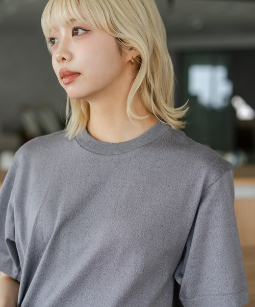HANES（ヘインズ）の「【HANES/ヘインズ】【汗染みが目立ちにくい】MOKU 7.0オンス クルーネックTシャツ 究極の杢グレー 透けない厚手（Tシャツ/カットソー・メンズ・杢グレー・SMALL/LARGE/X-LARGE/MEDIUM）」の17枚目の写真
