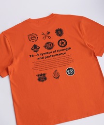 Ｔシャツ tシャツ 76Lubricants/ナナロクルブリカンツ オーバーサイズ ワッペン