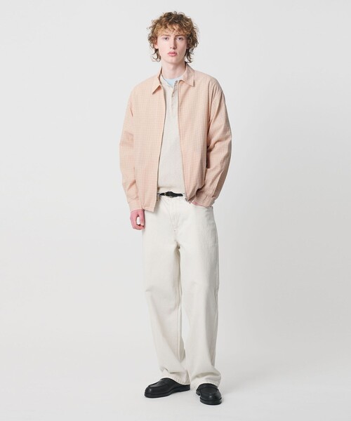 BEAUTY&YOUTH UNITED ARROWS(ビューティーアンドユースユナイテッドアローズ)の「シャーリング チェック ジップシャツ(シャツ/ブラウス・メンズ・グレー系/ベージュ・S/XL/M/L)」の18枚目の写真