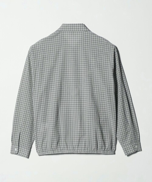 BEAUTY&YOUTH UNITED ARROWS(ビューティーアンドユースユナイテッドアローズ)の「シャーリング チェック ジップシャツ(シャツ/ブラウス・メンズ・グレー系/ベージュ・S/XL/M/L)」の13枚目の写真