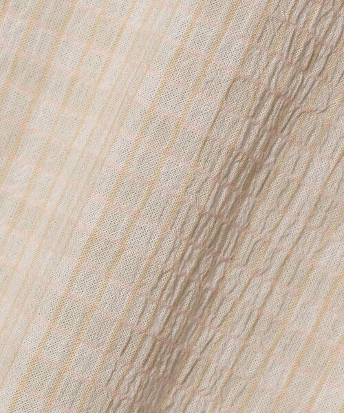 BEAUTY&YOUTH UNITED ARROWS(ビューティーアンドユースユナイテッドアローズ)の「シャーリング チェック ジップシャツ(シャツ/ブラウス・メンズ・グレー系/ベージュ・S/XL/M/L)」の5枚目の写真