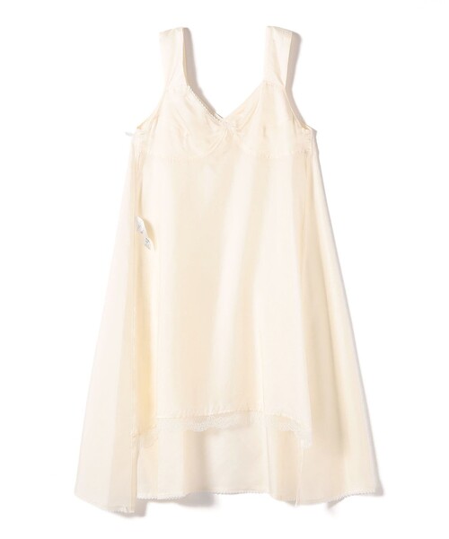 JANESMITH（ジェーンスミス）の「JANE SMITH:レース トリムド ミニ ドレス（ワンピース・レディース・ナチュラル・ONE SIZE）」の8枚目の写真