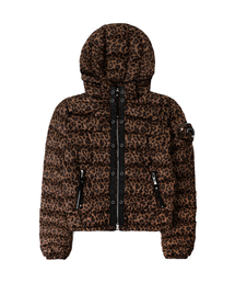 BADBLOOD（バッドブラッド）の「バイパー31-1 ライトウェイトフードパファー - ブラウンレオパード（MA-1）」