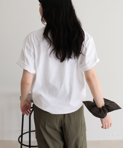 fredy emue（フレディエミュ）の「【GOOD ROCK SPEED】MICKEY半袖Ｔシャツ 3（Tシャツ/カットソー・レディース・ブラウン/オフホワイト・38）」の9枚目の写真