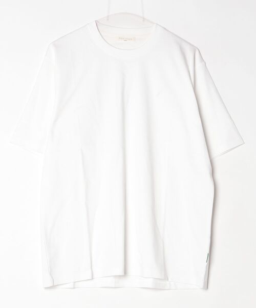 Park Slope NEWYORKER(パークスロープニューヨーカー)の「【接触冷感・デイリー・快適】P/SロゴTシャツ(Tシャツ/カットソー・メンズ・サックスブルー/ホワイト・LL/L/M/S)」の8枚目の写真