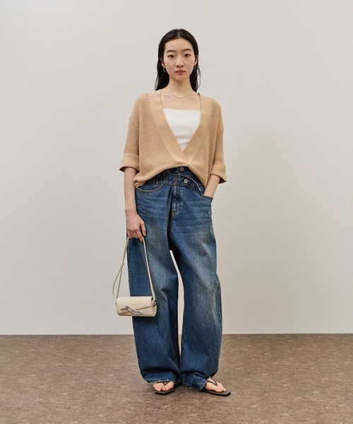 ADAM ET ROPE'（アダムエロペ）の「ストラップフラットサンダル（サンダル・レディース・ブラウン/ブラック・23/23.5/24/24.5）」の4枚目の写真