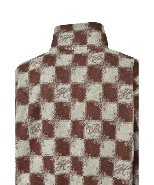 BREATH(ブレス)の「BLOCK CHECK PILE JACKET(その他アウター・メンズ・ブラック/ブラウン・LARGE/MEDIUM/SMALL/X-LARGE)」の10枚目の写真