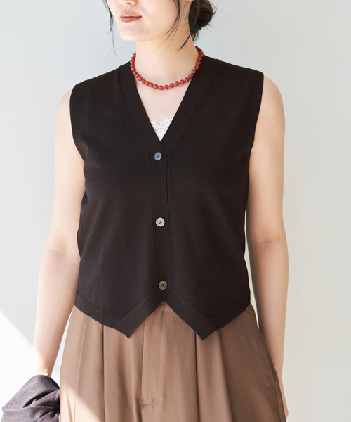 新品　IENA ノースリーブ　ベスト IENA｜イエナのベスト（無地）通販 - ZOZOTOWN