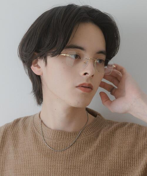 SENSE OF PLACE by URBAN RESEARCH(センスオブプレイスバイアーバンリサーチ)の「リムレスサングラス(サングラス・メンズ・ゴールド/シルバー・ONE)」の8枚目の写真
