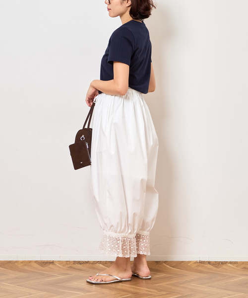 Bonum(ボナム)の「30/1 テンジク SOFT COMPACT Tシャツ(Tシャツ/カットソー・レディース・ブルー系その他/ネイビー/ピンク/ブラウン・FREE)」の10枚目の写真