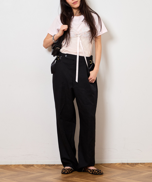 Bonum(ボナム)の「30/1 テンジク SOFT COMPACT Tシャツ(Tシャツ/カットソー・レディース・ブルー系その他/ネイビー/ピンク/ブラウン・FREE)」の19枚目の写真