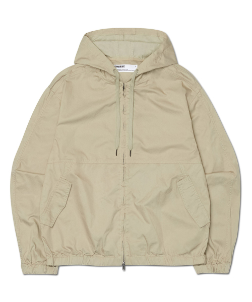 NOMANUAL(NOMANUAL)の「W.C HOODED JACKET - BEIGE(その他アウター・レディース・その他・LARGE/MEDIUM/SMALL/X-LARGE)」の1枚目の写真