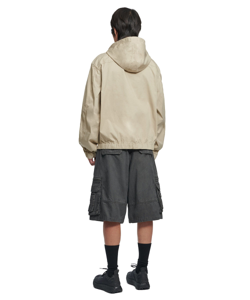 NOMANUAL(NOMANUAL)の「W.C HOODED JACKET - BEIGE(その他アウター・レディース・その他・LARGE/MEDIUM/SMALL/X-LARGE)」の6枚目の写真