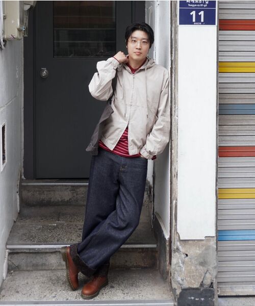 NOMANUAL(NOMANUAL)の「W.C HOODED JACKET - BEIGE(その他アウター・レディース・その他・LARGE/MEDIUM/SMALL/X-LARGE)」の2枚目の写真