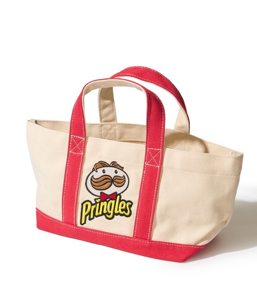 ADPOSION(アドポーション)の「【PRINGLES / プリングルズ】フロントロゴ ランチトートバッグ(トートバッグ・レディース・グリーン/イエロー/レッド・FREE)」の1枚目の写真