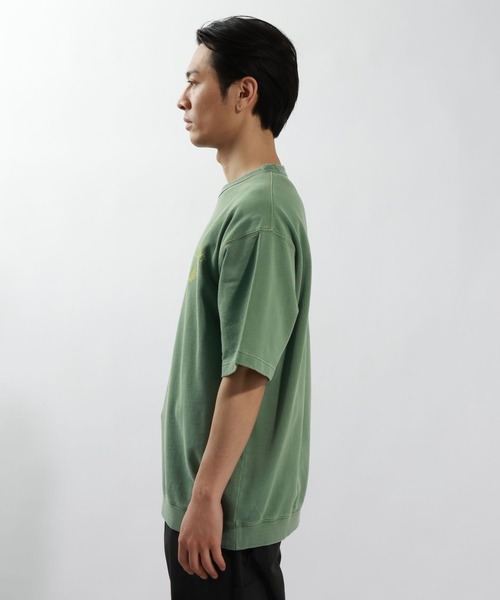 BAYFLOW(ベイフロー)の「ヴィンテージライクスウェットTEE(Tシャツ/カットソー・メンズ・カーキ/チャコール/インディゴブルー/レッド・MEDIUM/LARGE)」の22枚目の写真
