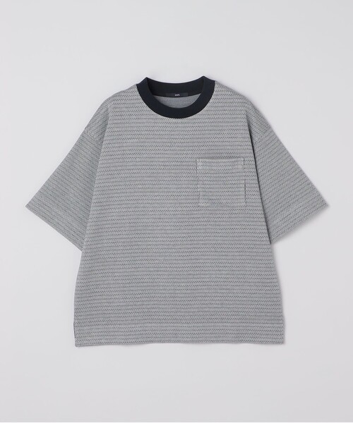 SHIPS（シップス）の「SHIPS: ジオメトリック リラックス ポケット Tシャツ（Tシャツ/カットソー・メンズ・キャメル/ホワイト/ネイビー/チャコールグレー・LARGE/MEDIUM/SMALL）」の19枚目の写真