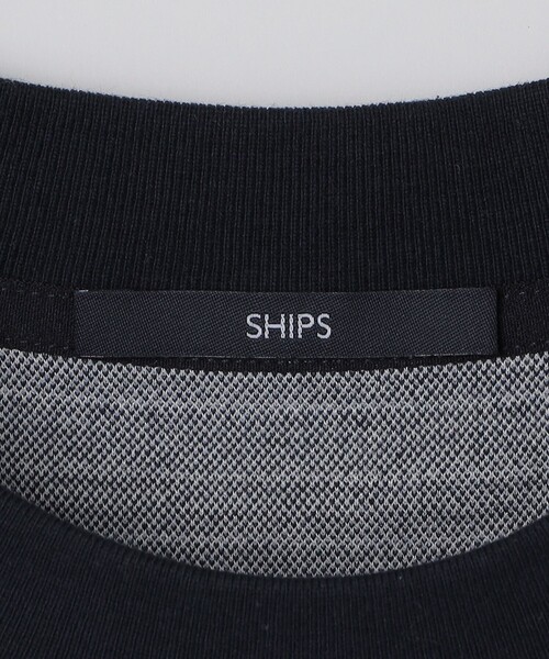 SHIPS（シップス）の「SHIPS: ジオメトリック リラックス ポケット Tシャツ（Tシャツ/カットソー・メンズ・キャメル/ホワイト/ネイビー/チャコールグレー・LARGE/MEDIUM/SMALL）」の22枚目の写真