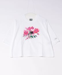 New Balance ニューバランス W ウォーターカラーピンクボクシーT ショートスリーブ WT61O9PRWT WT