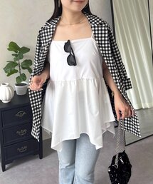 prose verse（プロズヴェール）の「ペプラムレイヤードインナーキャミソール（キャミソール）」