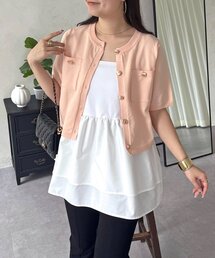 prose verse（プロズヴェール）の「ペプラムレイヤードインナーキャミソール（キャミソール）」