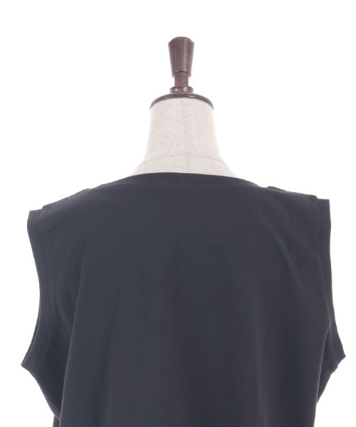 axes femme(アクシーズファム)の「裾レースノースリーブPO(Tシャツ/カットソー・レディース・ホワイト/ブラック・FREE)」の12枚目の写真