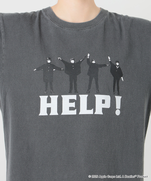 グッドロックスピード　ビートルズ　ヘルプ　ロンT GOOD ROCK SPEED (グッドロックスピード) BEATLES HELP Tシャツ
