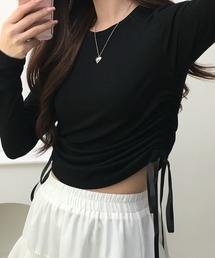 リボンピンSETロングTシャツ