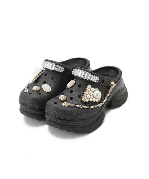 LILY BROWN(リリーブラウン)の「【LILY BROWN×CROCS】Super Bae Wedding Party(サンダル・レディース・ブラック・22/23/24)」の12枚目の写真