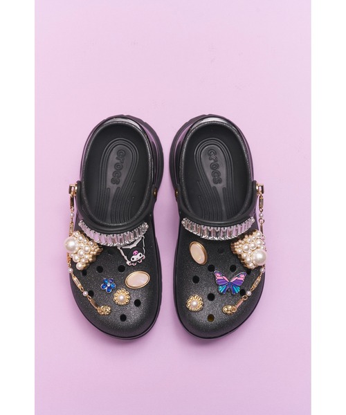 LILY BROWN(リリーブラウン)の「【LILY BROWN×CROCS】Super Bae Wedding Party(サンダル・レディース・ブラック・22/23/24)」の6枚目の写真