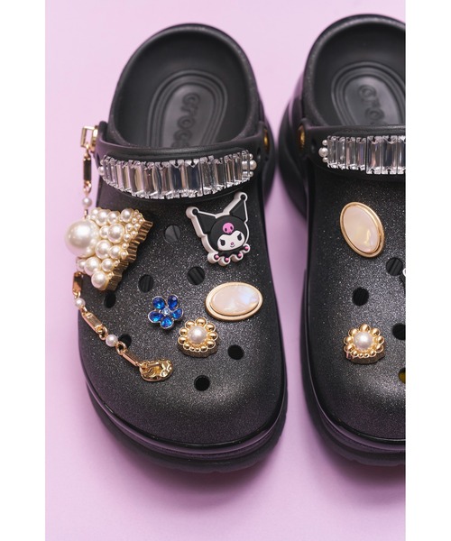 LILY BROWN(リリーブラウン)の「【LILY BROWN×CROCS】Super Bae Wedding Party(サンダル・レディース・ブラック・22/23/24)」の8枚目の写真