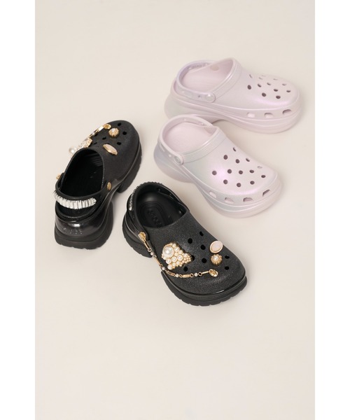 LILY BROWN(リリーブラウン)の「【LILY BROWN×CROCS】Super Bae Wedding Party(サンダル・レディース・ブラック・22/23/24)」の10枚目の写真
