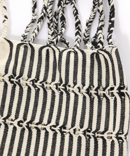BAYFLOW(ベイフロー)の「【ASANTE SANA26】BFハンモックバッグ(トートバッグ・レディース・ピンク/ブラック/イエロー/グリーン・0)」の12枚目の写真