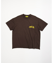 SUPERVELOCE（スーパー ベローチェ）の「Miglia Signature Crop T-shirt Mocha（Tシャツ/カットソー）」