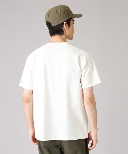Columbia(コロンビア)の「Columbia/ タイムトゥトレイルグラフィックショートスリーブTシャツ /コロンビア(Tシャツ/カットソー・メンズ・ホワイト/ブラック・S/M/L/XL)」の9枚目の写真