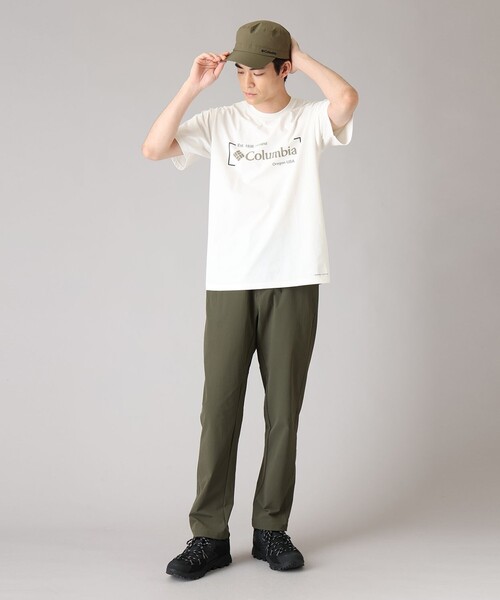 Columbia(コロンビア)の「Columbia/ タイムトゥトレイルグラフィックショートスリーブTシャツ /コロンビア(Tシャツ/カットソー・メンズ・ホワイト/ブラック・S/M/L/XL)」の18枚目の写真