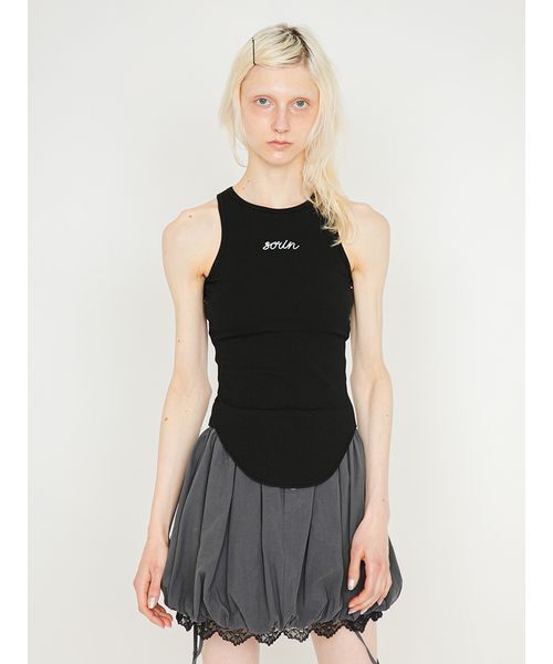 SORIN(ソリン )の「Embroidered Tanktop/エンブロイダード タンクトップ(タンクトップ・レディース・ミント/ホワイト/ブラック/カーキ・38)」の2枚目の写真