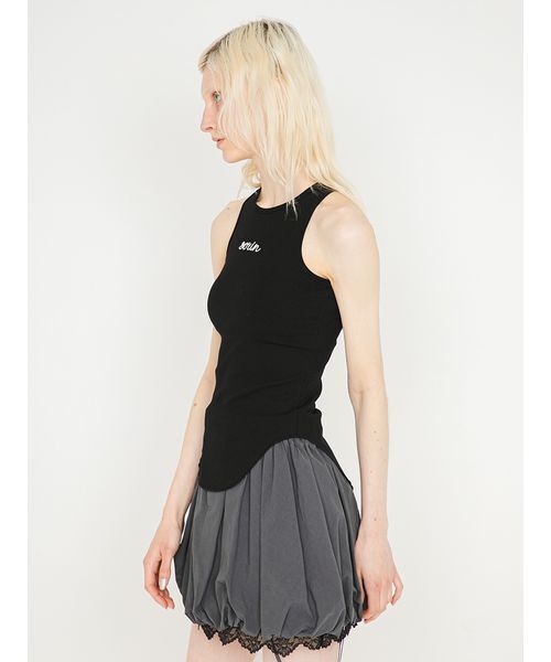 SORIN(ソリン )の「Embroidered Tanktop/エンブロイダード タンクトップ(タンクトップ・レディース・ミント/ホワイト/ブラック/カーキ・38)」の7枚目の写真