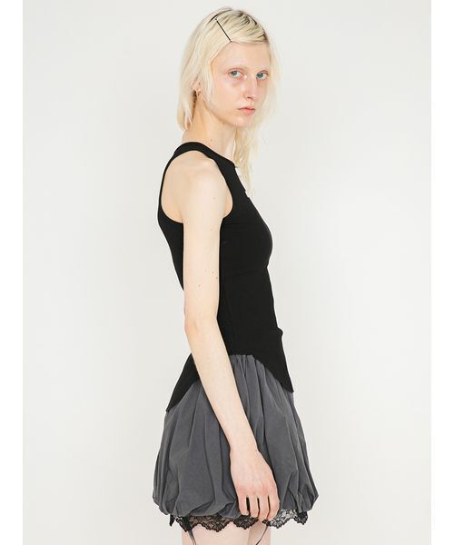 SORIN(ソリン )の「Embroidered Tanktop/エンブロイダード タンクトップ(タンクトップ・レディース・ミント/ホワイト/ブラック/カーキ・38)」の8枚目の写真