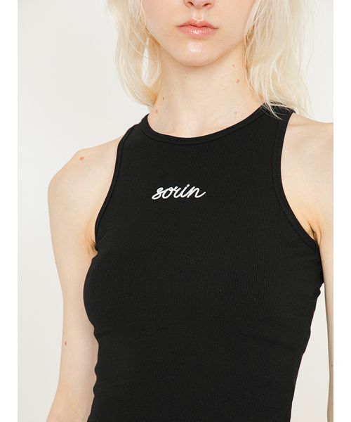 SORIN(ソリン )の「Embroidered Tanktop/エンブロイダード タンクトップ(タンクトップ・レディース・ミント/ホワイト/ブラック/カーキ・38)」の10枚目の写真