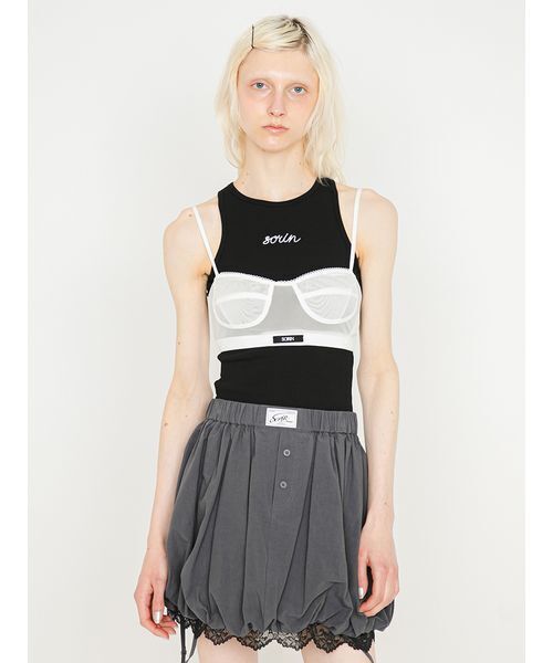 SORIN(ソリン )の「Embroidered Tanktop/エンブロイダード タンクトップ(タンクトップ・レディース・ミント/ホワイト/ブラック/カーキ・38)」の11枚目の写真