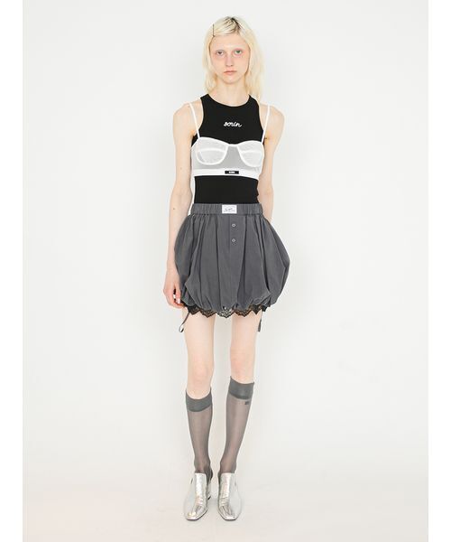 SORIN(ソリン )の「Embroidered Tanktop/エンブロイダード タンクトップ(タンクトップ・レディース・ミント/ホワイト/ブラック/カーキ・38)」の12枚目の写真