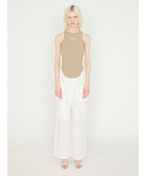 SORIN(ソリン )の「Embroidered Tanktop/エンブロイダード タンクトップ(タンクトップ・レディース・ミント/ホワイト/ブラック/カーキ・38)」の17枚目の写真