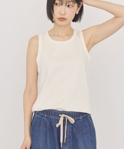 2点セット】メッシュレイヤードタンクトップ（キャミソール