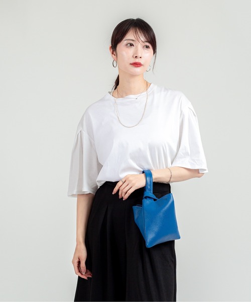 andrea cardone(アンドレアカルドネ)の「【andrea cardone/アンドレアカルドネ】イタリア製 レザー トートバッグ 本革(トートバッグ・レディース・ブルー/ブラック/ベージュ/レッド/グリーン・FREE)」の13枚目の写真