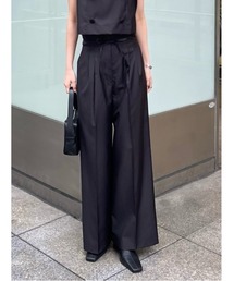 RIM.ARK（リムアーク）の「Mannish high waist easy PT マニッシュ ハイウエスト イージー パンツ（スラックス）」