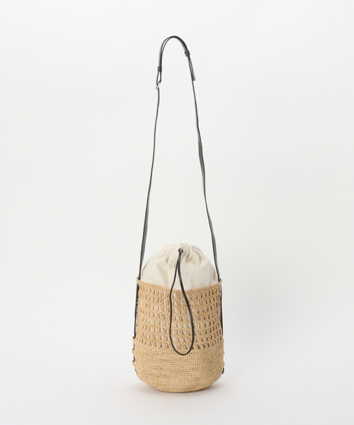 MADE IN MADA（メイドインマダ）の「【MADE IN MADA /メイドインマダ】 AINGO BAG（ショルダーバッグ・レディース・ベージュ・FREE）」の2枚目の写真