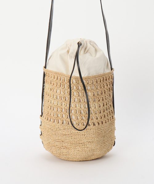 MADE IN MADA（メイドインマダ）の「【MADE IN MADA /メイドインマダ】 AINGO BAG（ショルダーバッグ・レディース・ベージュ・FREE）」の3枚目の写真