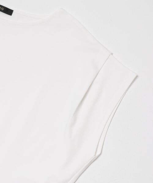 URBAN RESEARCH ROSSO WOMEN(アーバンリサーチ ロッソ)の「『WEB/一部店舗限定』ドライドルマンプルオーバー(Tシャツ/カットソー・レディース・オフホワイト/ピンク系その他/ブラウン・FREE)」の11枚目の写真