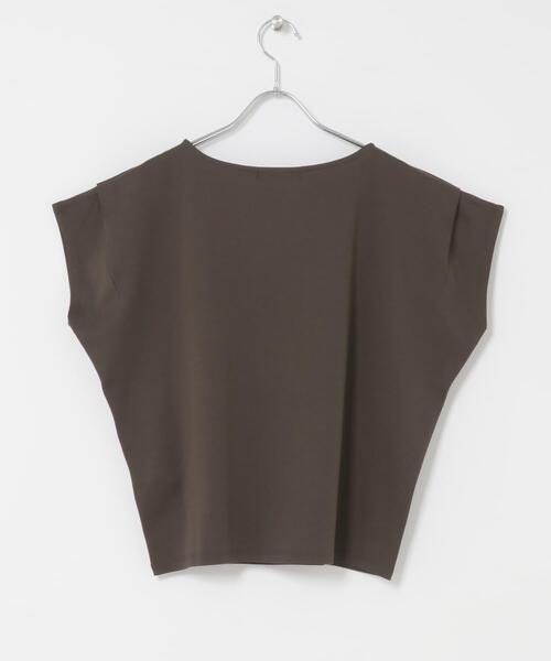 URBAN RESEARCH ROSSO WOMEN(アーバンリサーチ ロッソ)の「『WEB/一部店舗限定』ドライドルマンプルオーバー(Tシャツ/カットソー・レディース・オフホワイト/ピンク系その他/ブラウン・FREE)」の18枚目の写真